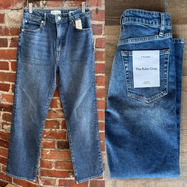 Frame NWT The Ruler Crop, 27