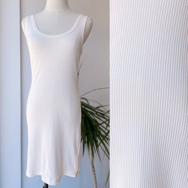 Spell & The Gypsy Cream Ribbed Bodycon Dress, Large