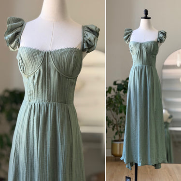 ASTR NWT Wedelia Sage Dress, XLarge