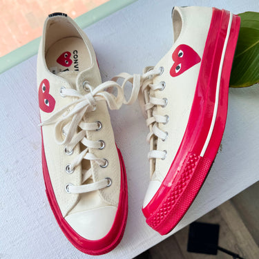 Converse x Comme Des Garcons Low Sneakers, 7