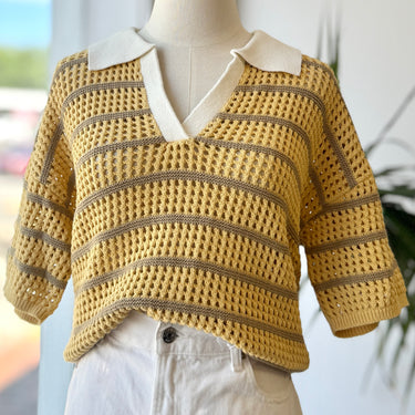 Kule Cotton Knit Polo , US 4