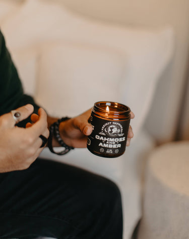 Oakmoss and Amber - 8 oz Soy Candle