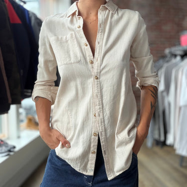 Fat Face Oat LS Button Up , 2