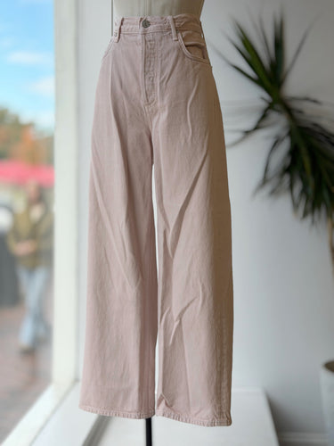 Agolde Ren Pale Pink Jeans, 27