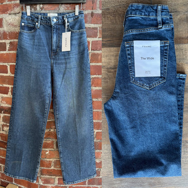 Frame NWT The Wide Jeans, 25