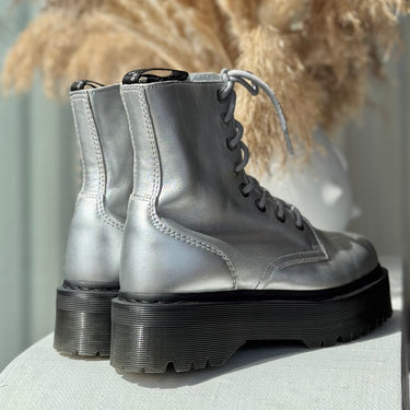 Dr Marten Silver Jadon Boots, 8
