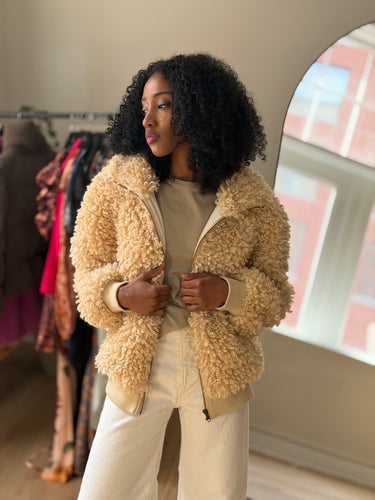 Apiece Apart Fuzzy Jacket, Medium