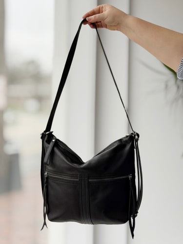 Rough & Tumble City Safari Convertible Double Zip in Black