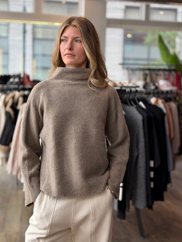 Vince Taupe Sweater, small AS IS