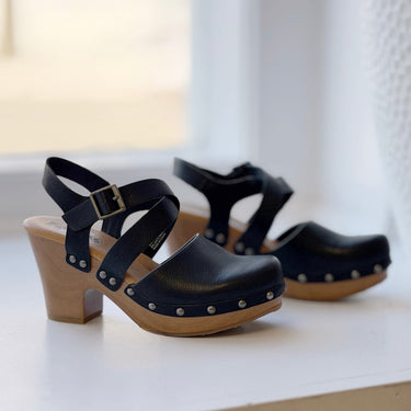 Korks Black Clogs, 6