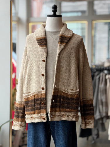 J. Crew Ombre Cardigan Sweater, Men's Large