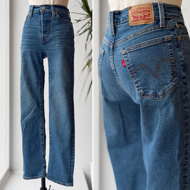 Levi's Wedgie Straight Blue Jeans, 25