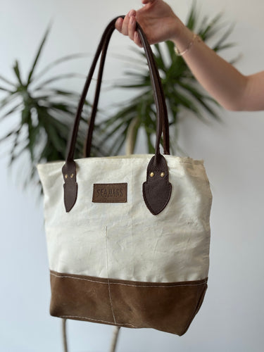 Sea Bags AS IS Chebeague Handbag - discoloration