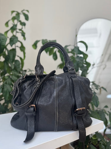 Benheart Italian Leather Given Travel Bag - retail 990