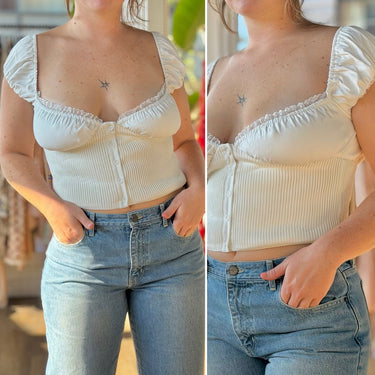 With Jean NWT Remi Top, XLarge