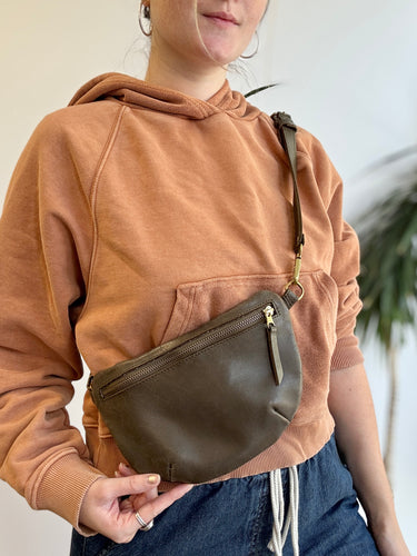 Abby Alley AS IS Sling Bag in Latte