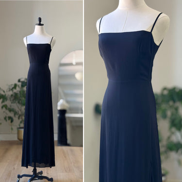 Reformation Black Mademoiselle Dress, 4