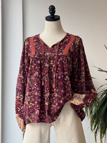 Ulla Johnson AS IS Carmine Blouse in Sumac, 2