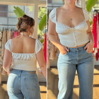 With Jean NWT Remi Top, XLarge