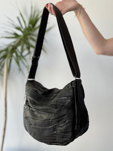 Rough & Tumble Medium EW 1903 Bag in Milano Black