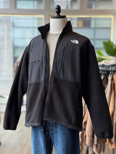North Face Black Fleece Jacket, Men's Large