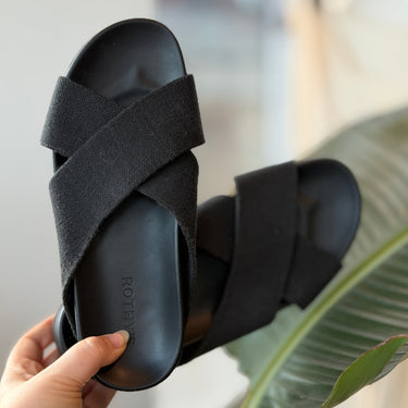 Rothys Black Sandals, 8