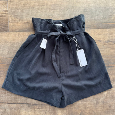 Reformation NWT Black Paperbag Shorts, 8