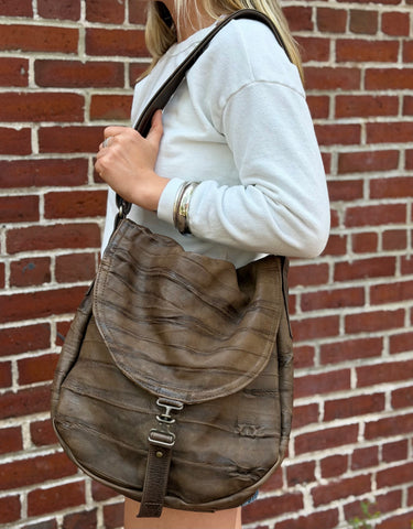 Rough & Tumble Large 1903 Bag in Milano Russet