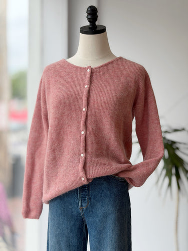 Sezane NWT Gaspard Reversible Cardigan in Rose, XSmall