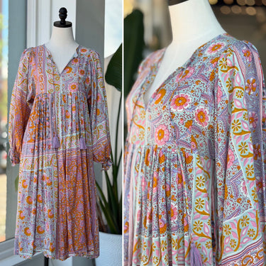 Mille Paisley Floral Midi Dress, XSmall