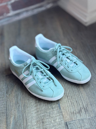 Adidas Mint Green Gazelle Sneakers, Women's 8