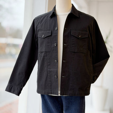 Reigning Champ Black Trucker Jacket, Men's Small
