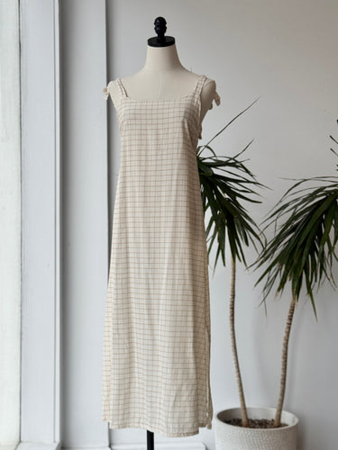 Oakie Windowpane Dress, Small