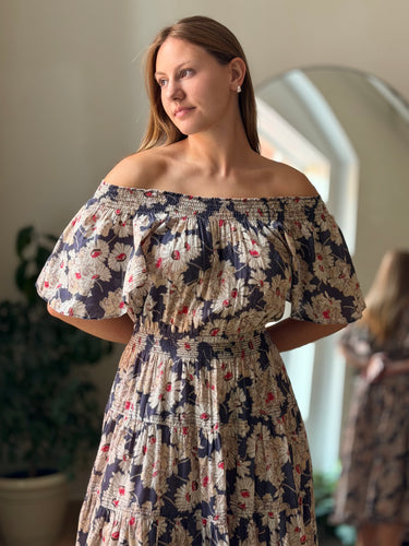 The Great The Creek Dress in Prairie Bloom Floral, 0/XSmall