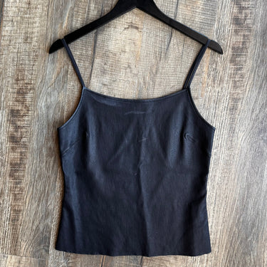 Helmut Lang Leather Tank Top, Large