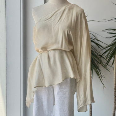 DISSH NWT Rodeo Sandstone Cupro Top, US 8