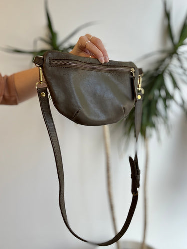 Abby Alley AS IS Sling Bag in Latte
