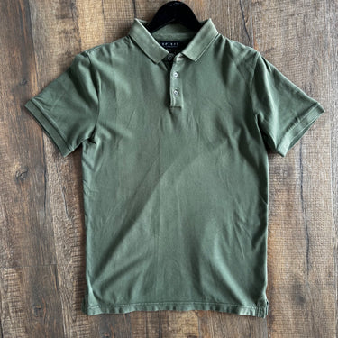 Velvet Green Polo Shirt, Men's Small