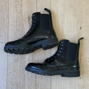 Blundstone Black Lace-Up Boots, AUS 6