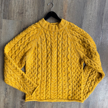 Staud Jeromine Mustard Sweater, Medium