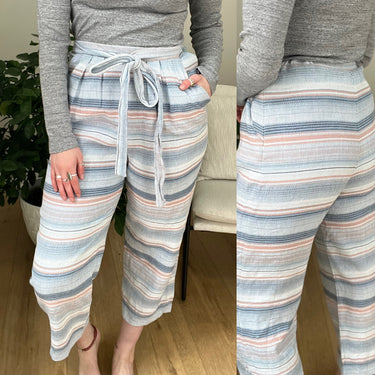 Mara Hoffman Woven Wide Leg Pants, Medium