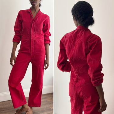 Caron Callahan Fincher Coveralls in Crimson, XS (Fits XXS)