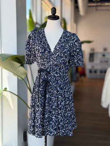 Ulla Johnson Kemala Blue Mini Dress, Fits Small