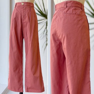 Jesse Kamm Pleated Trouser Pants in Salmon , 10
