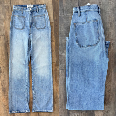 Reformation Patch Pocket Jeans, 26" waist - tall
