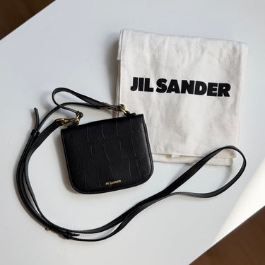 Jil Sander Mini Leather Crossbody