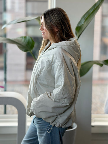 Lululemon Ivory Thin Puff Coat- AS IS , XLarge