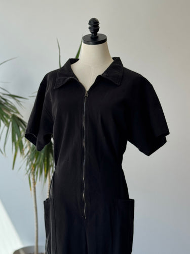 Noble Black Coveralls, XLarge