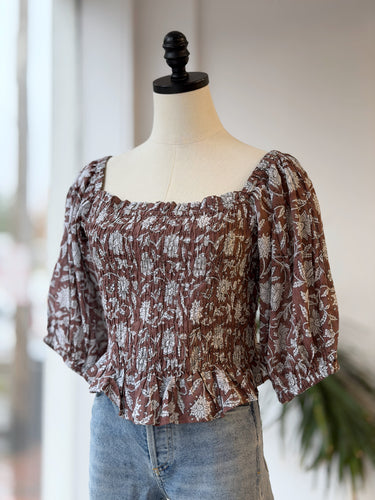 Daughters of India Saira Top, Medium