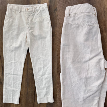 Aspesi CreamSkinny Leg Trousers, 34